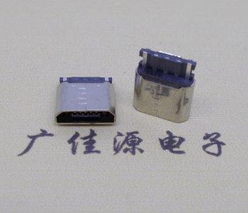 三角镇焊线micro 2p母座连接器
