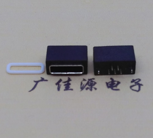 三角镇MICRO+USB防水AB型口180度立插数据高清接口